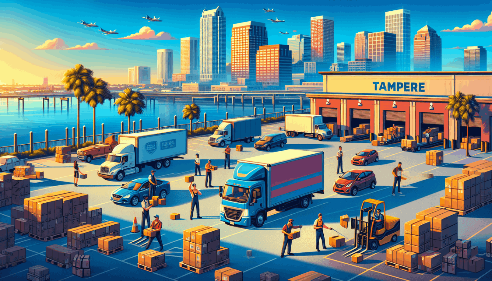 Tampa Wholesale Delivery Service Reliable Couriers