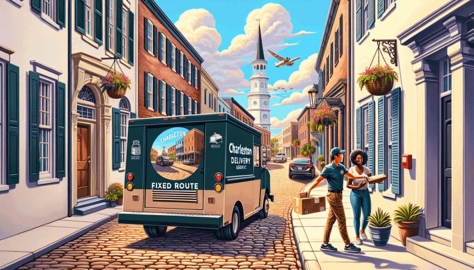 Charleston Fixed Route Delivery Service Reliable Couriers