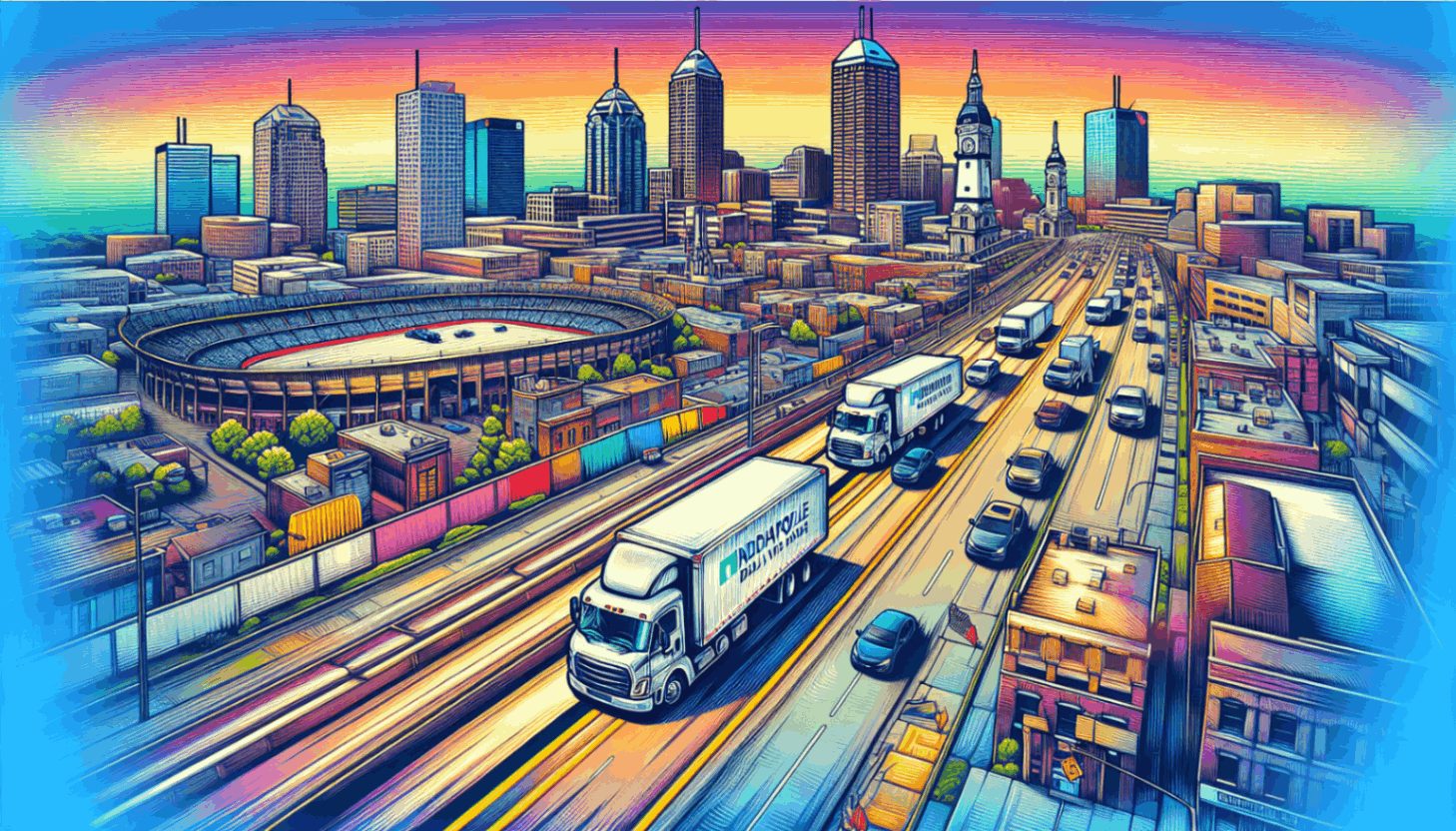 Indianapolis Fixed Route Delivery Service Reliable Couriers