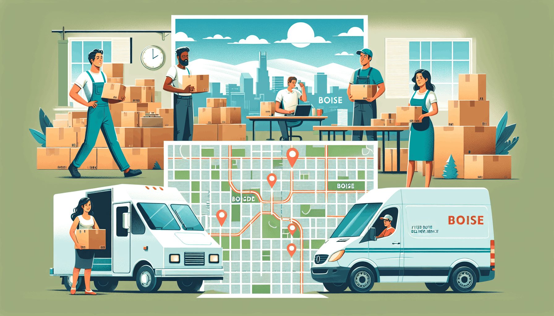 Boise Fixed Route Delivery Service Reliable Couriers