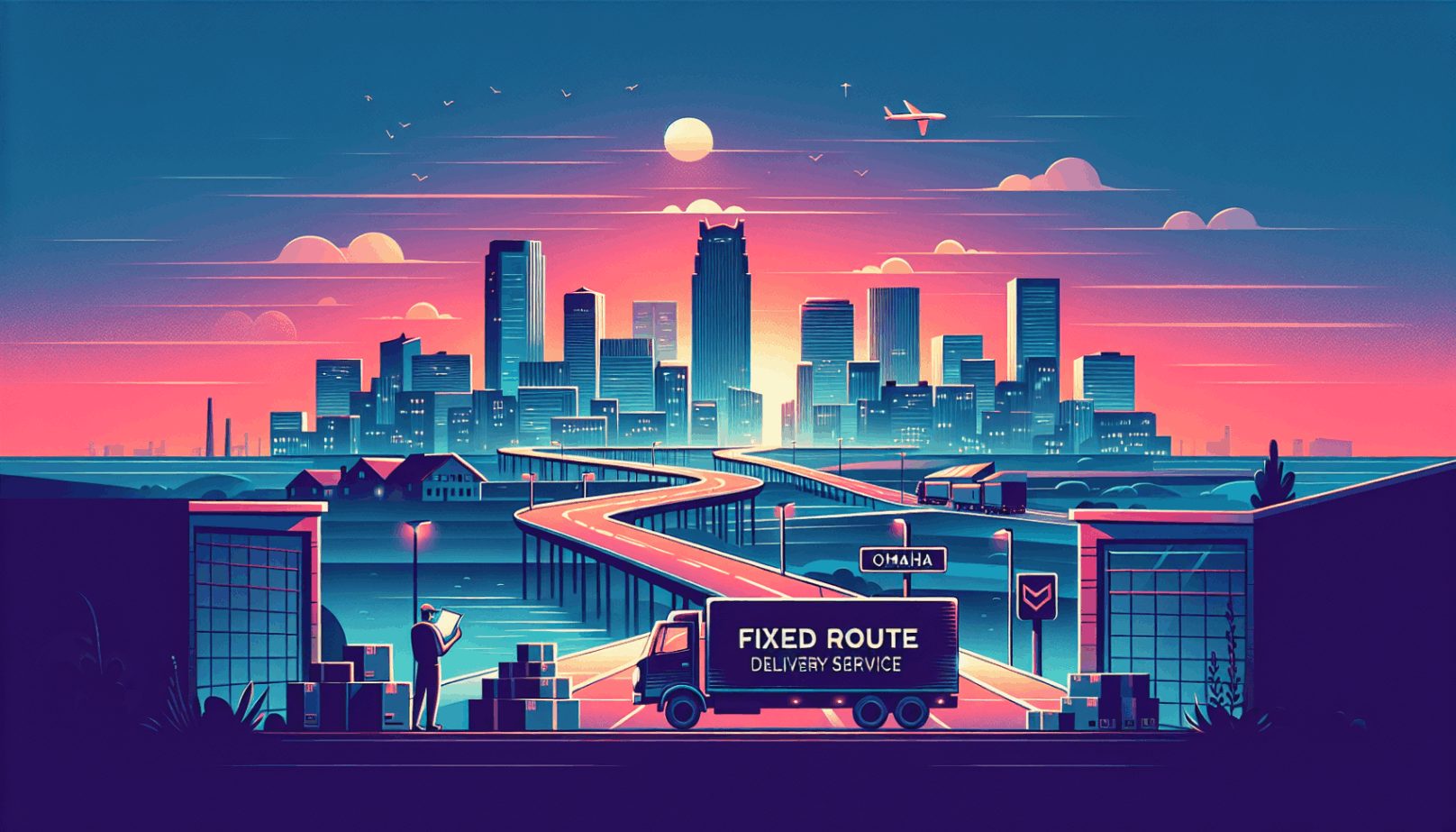 Omaha Fixed Route Delivery Service Reliable Couriers