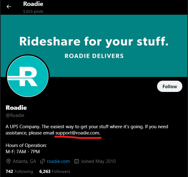 How to Contact Roadie Support By email, phone, and chat