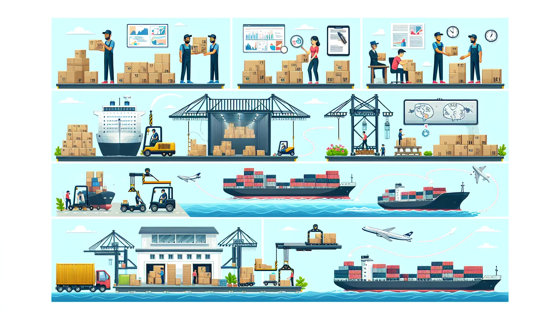 What is international shipping and how it works?