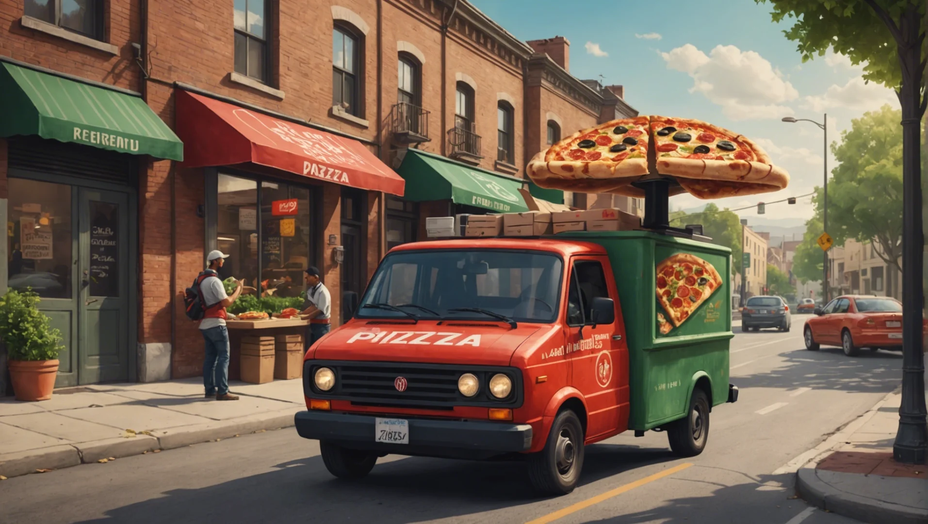What is the average pizza delivery driver salary?